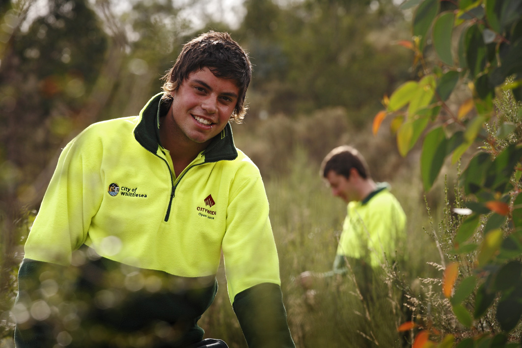 Citywide LGA capital Works Jarryn Pittonet apprentice pic